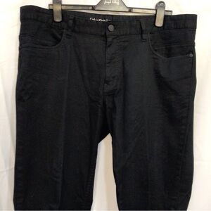 Black pair of Calvin Klein jeans